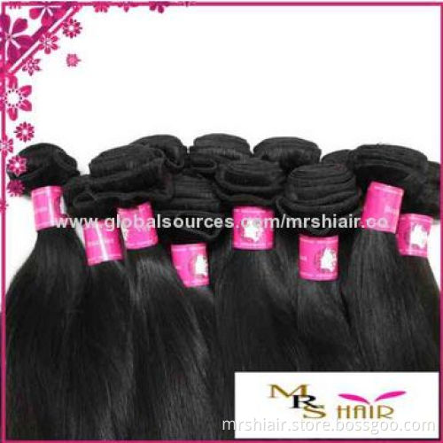 24-inch Straight Brazilian Virgin Hair Weave